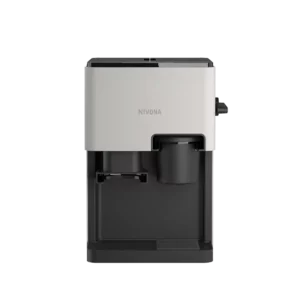 Moderne NIVONA CUBE 4102 Kaffeemaschine in Schwarz und Weiß mit klaren Linien und kompaktem Design für anspruchsvolle Kaffeeliebhaber